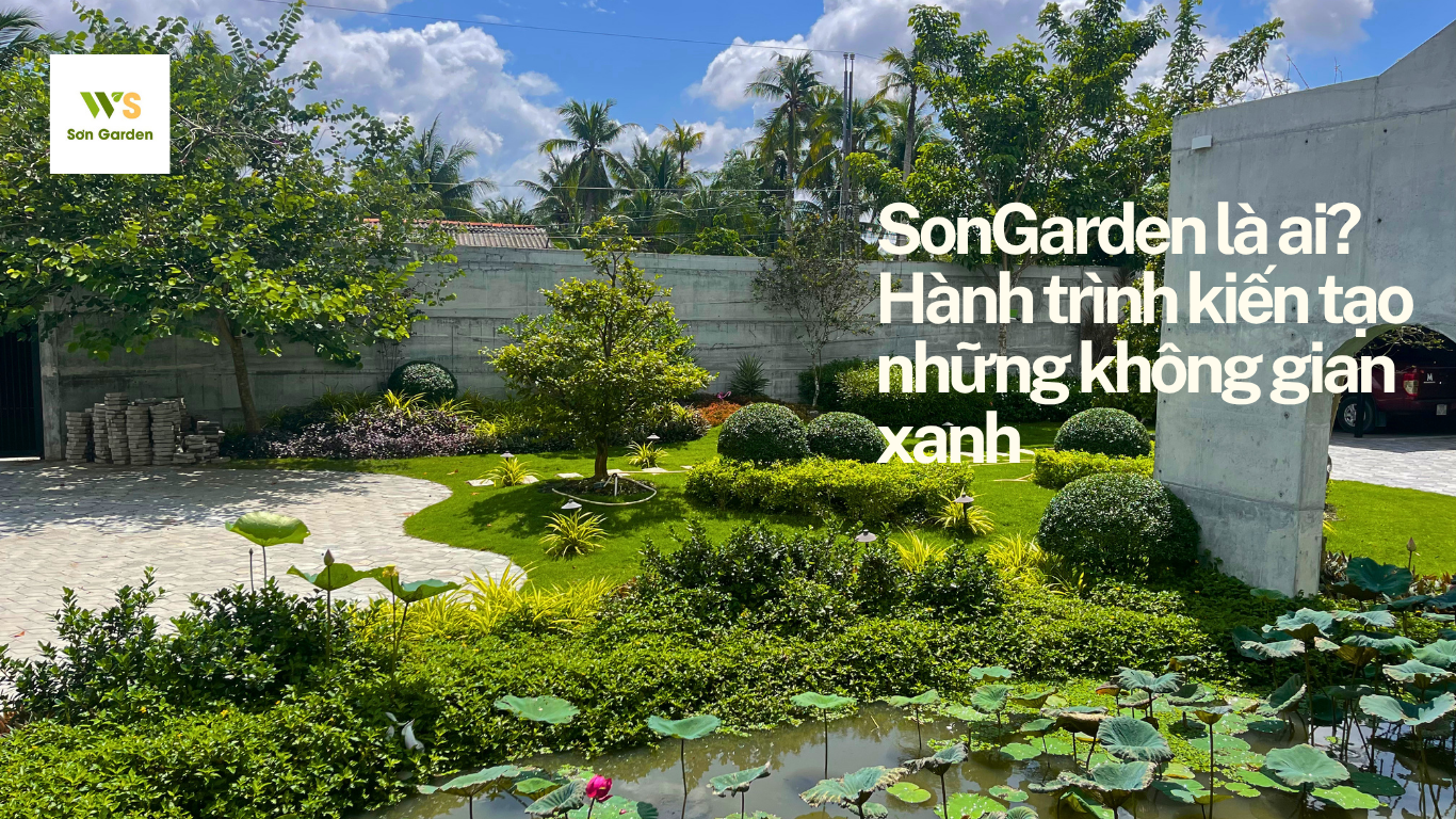 SonGarden là ai? Hành trình kiến tạo những không gian xanh